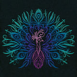 Mesmerizing Calligraphic Peacock
