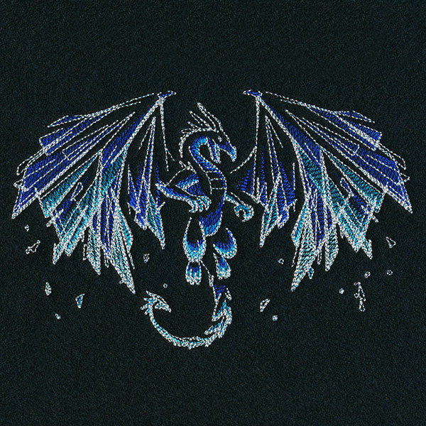 Icy Winter Dragon