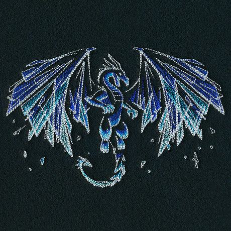 Icy Winter Dragon