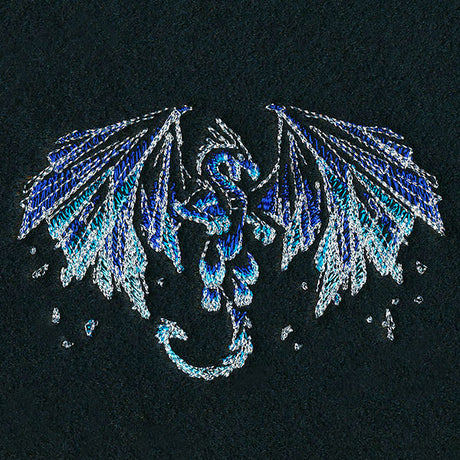 Icy Winter Dragon