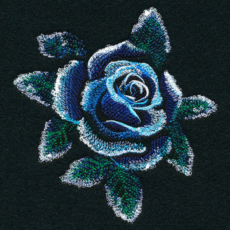 Frosted Midnight Rose