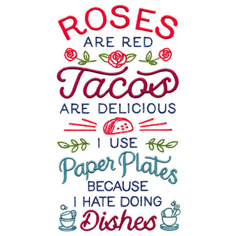 I Use Paper Plates Because I Hate Doing Dishes