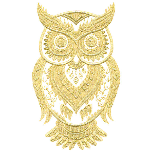 Glistening Wise Owl