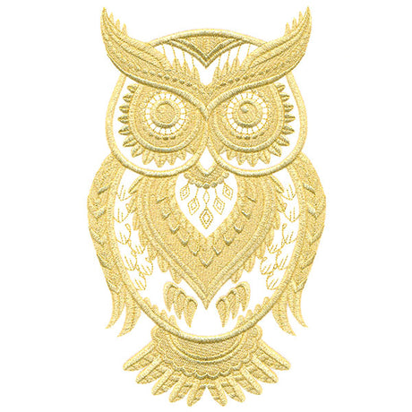 Glistening Wise Owl