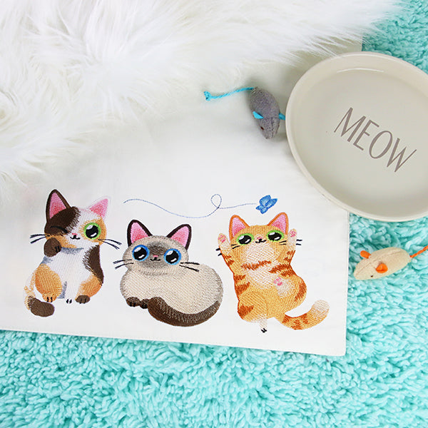 Playful Kitties Trio