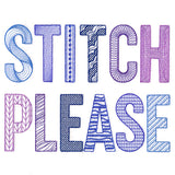 Stitch Please