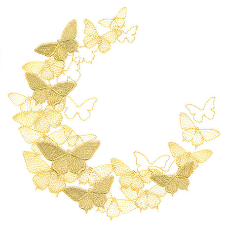Fluttering Crescent Moon