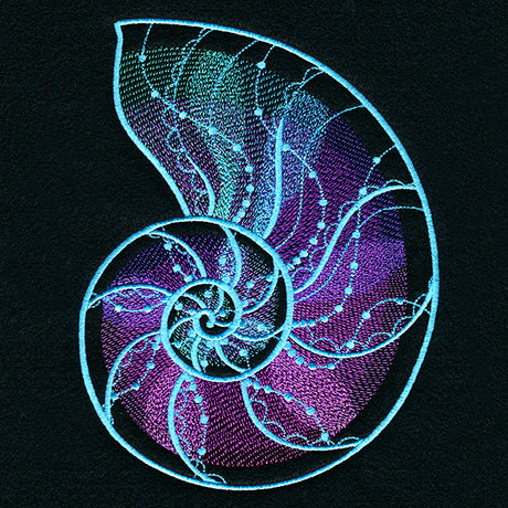 Deep Sea Mirage Nautilus Shell