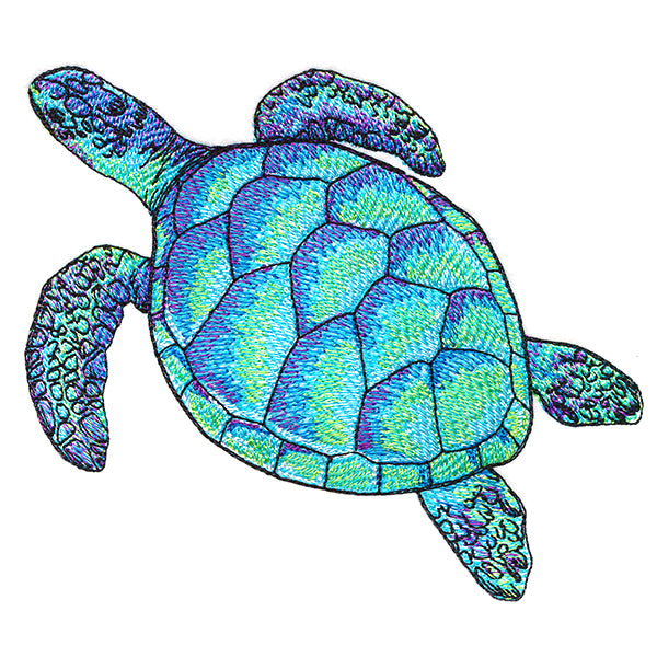 Sea Turtle in Watercolor