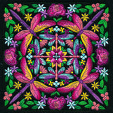 Dragonfly Kaleidoscope Square
