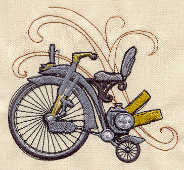 Steam Motifs - Pennyfarthing
