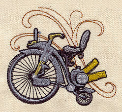 Steam Motifs - Pennyfarthing