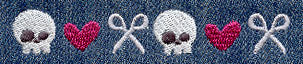 Peace Love Craft Border