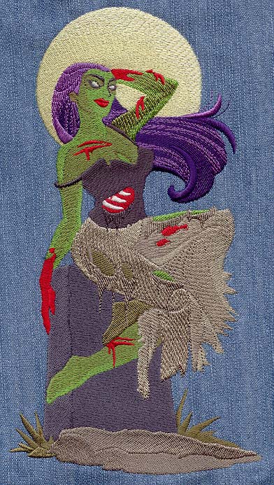 Zombie Pinup