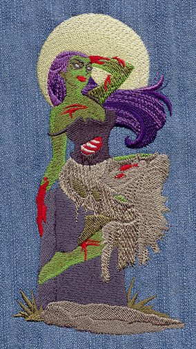 Zombie Pinup