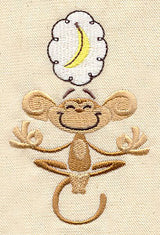 Meditating Monkey