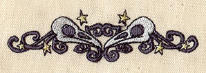 Raven Skull Border