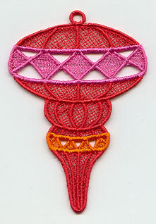 Retro Bauble (Lace)
