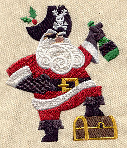 Pirate Santa