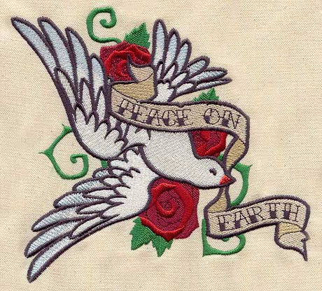 Peace Dove Tattoo