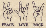 Peace Love Rock