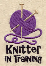 Knitter in Training
