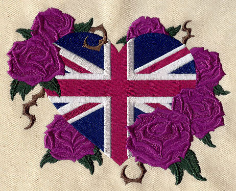 Union Jack and Roses