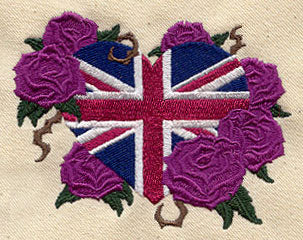 Union Jack and Roses