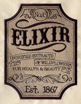 Elixir Apothecary Label