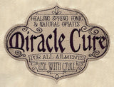 Miracle Cure Apothecary Label