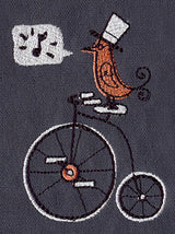 Birdie on a Bike