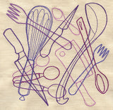 Utensil Collage
