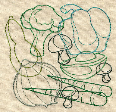 Veggie Collage