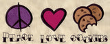 Peace Love Cookies