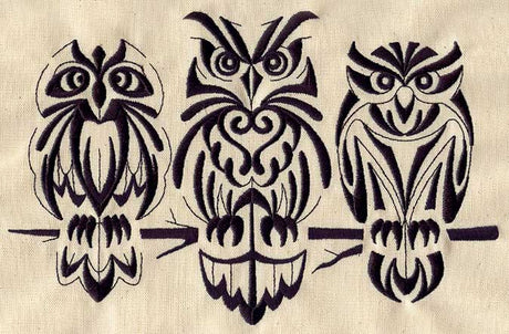Retro Owls