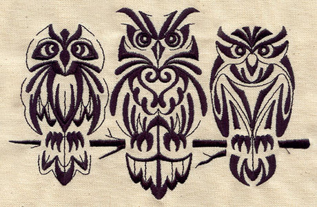 Retro Owls