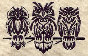 Retro Owls