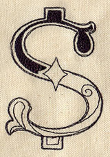 Cirque Punctuation - Dollar Sign