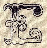 Cirque Letter E