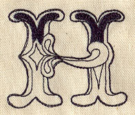 Cirque Letter H