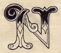 Cirque Letter N