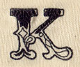 Cirque Letter K