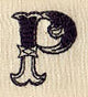 Cirque Letter P