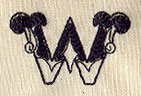 Cirque Letter W