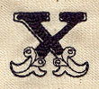 Cirque Letter X