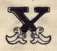 Cirque Letter X