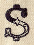 Cirque Punctuation - Dollar Sign