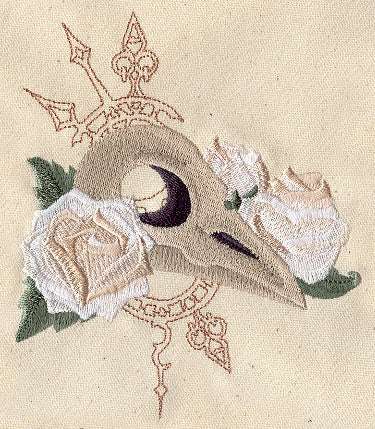 Clockwork Natura Bird Skull