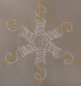 Sewing Snowflake