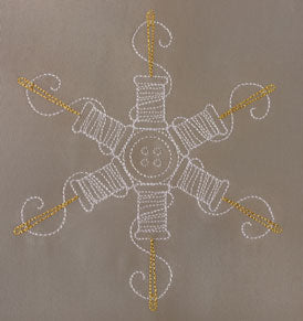 Sewing Snowflake